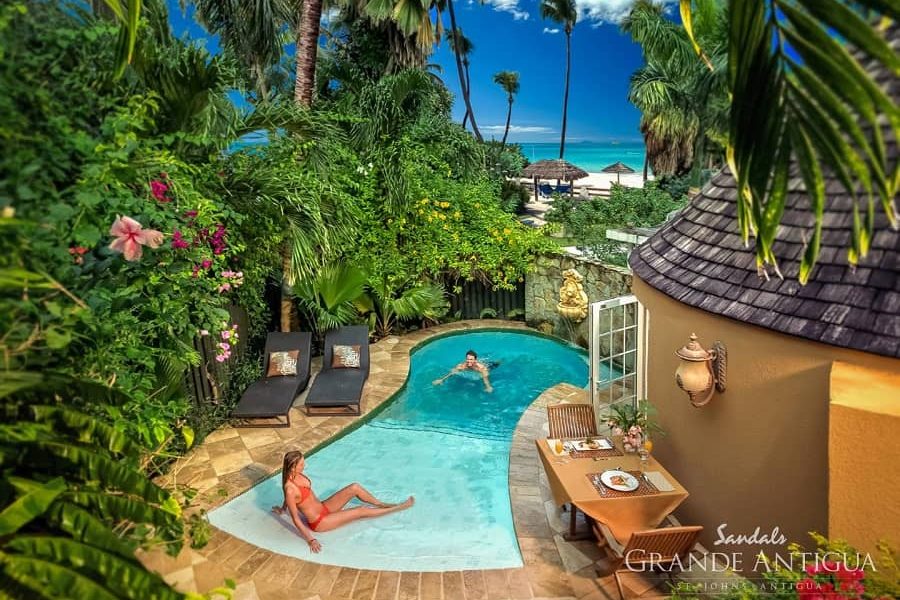 Caribbean Honeymoon Butler Rondoval with Private Pool Sanctuary - RP-min